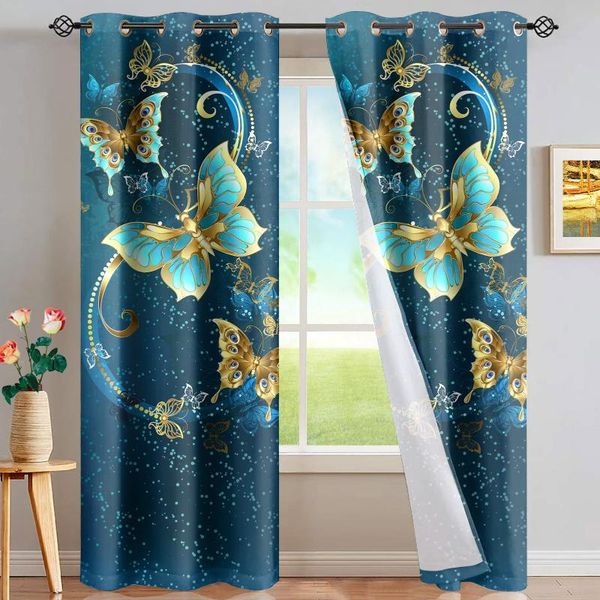 drop ship european style window decoration curtain cute animal butterfly print modern blackout curtains for bedroom living room & drapes
drop ship european style window decoration curtain cute animal butterfly print modern blackout curtains for bedroom living room & drapes