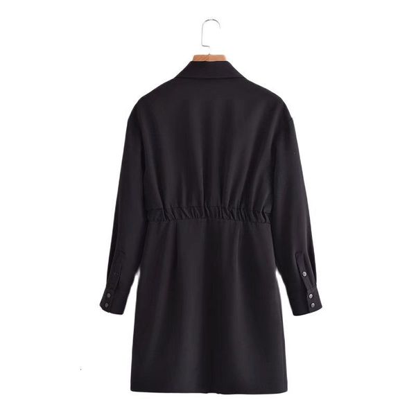 skirts women slim waist and long-sleeved lapel vintage black dress casual wild temperament chic female dresses vestidos mujer
skirts women slim waist and long-sleeved lapel vintage black dress casual wild temperament chic female dresses vestidos mujer