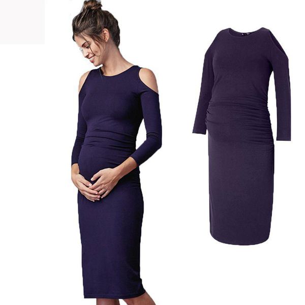 maternity dresses spring autumn dress clothes knee length elegant evening for pregnant women office lady vestidos, White
maternity dresses spring autumn dress clothes knee length elegant evening for pregnant women office lady vestidos, White