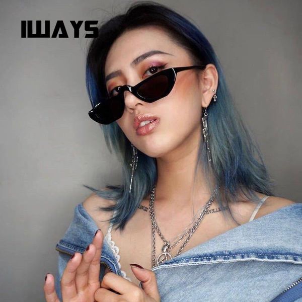iways 2021 fashion cute woman cat eye sunglasses black frame retro uv400, White;black
iways 2021 fashion cute woman cat eye sunglasses black frame retro uv400, White;black