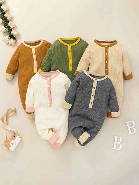 baby 1pc contrast trim button half jumpsuit she, Blue
baby 1pc contrast trim button half jumpsuit she, Blue