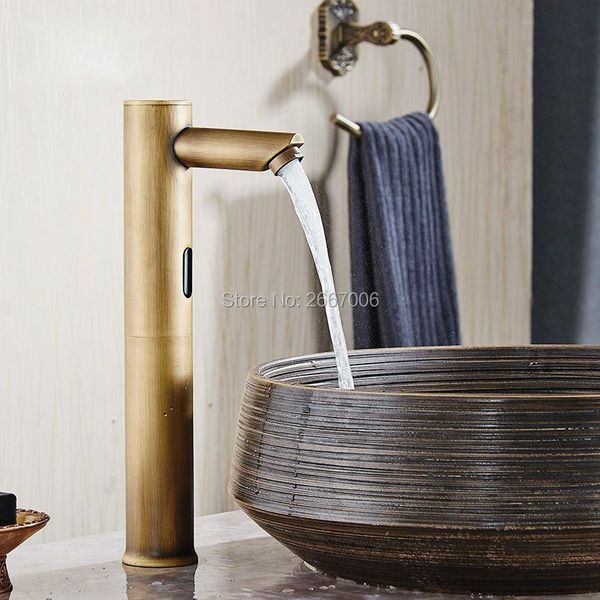 bathroom sink faucets gizero antique touchless sensor basin faucet for /el/home water saving tap infrared zr8823
bathroom sink faucets gizero antique touchless sensor basin faucet for /el/home water saving tap infrared zr8823