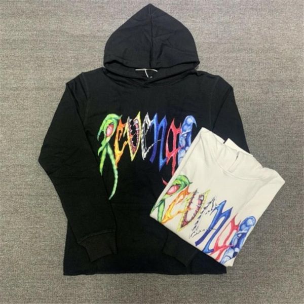 men's hoodies & sweatshirts revenge autumn winter hoodie and women's colorful letter clown print 1:1 cotton solid color s-xl, Black
men's hoodies & sweatshirts revenge autumn winter hoodie and women's colorful letter clown print 1:1 cotton solid color s-xl, Black
