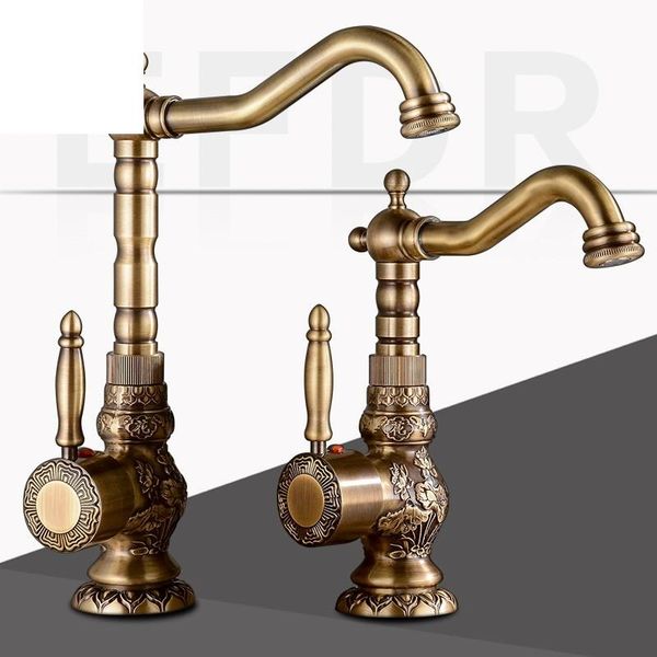 basin faucet antique copper brass bathroom carved long nose spout wash sink tap 360 rotation single handle mixer faucets
basin faucet antique copper brass bathroom carved long nose spout wash sink tap 360 rotation single handle mixer faucets