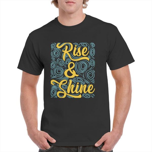 rise and shine print man's t-shirt 100% cotton designer tees crew neck short sleeve cool t shirt plus size idea men's t-shirts, White;black
rise and shine print man's t-shirt 100% cotton designer tees crew neck short sleeve cool t shirt plus size idea men's t-shirts, White;black