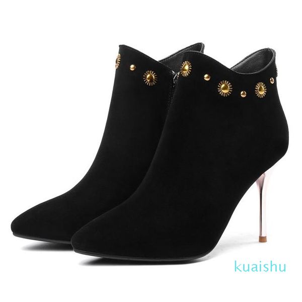 boots olomm women winter warm ankle kid suede thin high heels pointed toe black prom shoes ladies us size 3-13
boots olomm women winter warm ankle kid suede thin high heels pointed toe black prom shoes ladies us size 3-13
