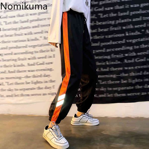 nomikuma streetwear high waist cargo pants women sontrast color patchwork loose trousers casual fashion korean pantalones 3b400 210514, Black;white
nomikuma streetwear high waist cargo pants women sontrast color patchwork loose trousers casual fashion korean pantalones 3b400 210514, Black;white