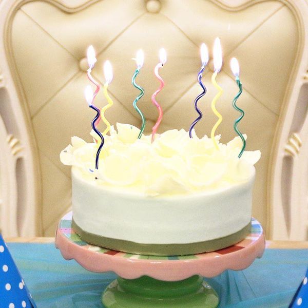 4set=32pcs long curve cake candles mix color birthday candle wedding party supplies 15 * 0.5 0.3cm
4set=32pcs long curve cake candles mix color birthday candle wedding party supplies 15 * 0.5 0.3cm