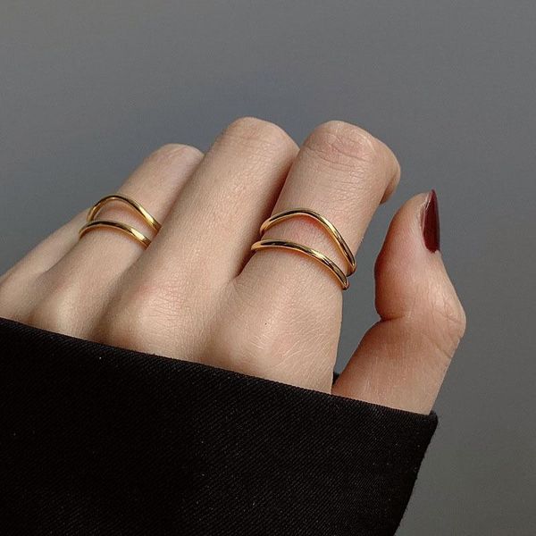 cluster rings 925 sterling silver double layer for elegant women creative party accessories 2021 jewelry jz364, Golden;silver
cluster rings 925 sterling silver double layer for elegant women creative party accessories 2021 jewelry jz364, Golden;silver