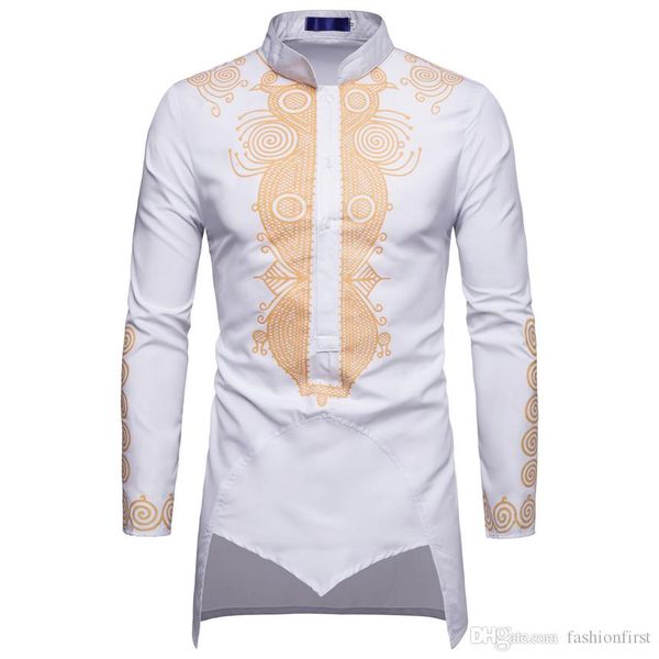 fashion popular new autumn shirt spring personality african style printing men's irregular bottom long sleeve pullover shirts, White;black
fashion popular new autumn shirt spring personality african style printing men's irregular bottom long sleeve pullover shirts, White;black