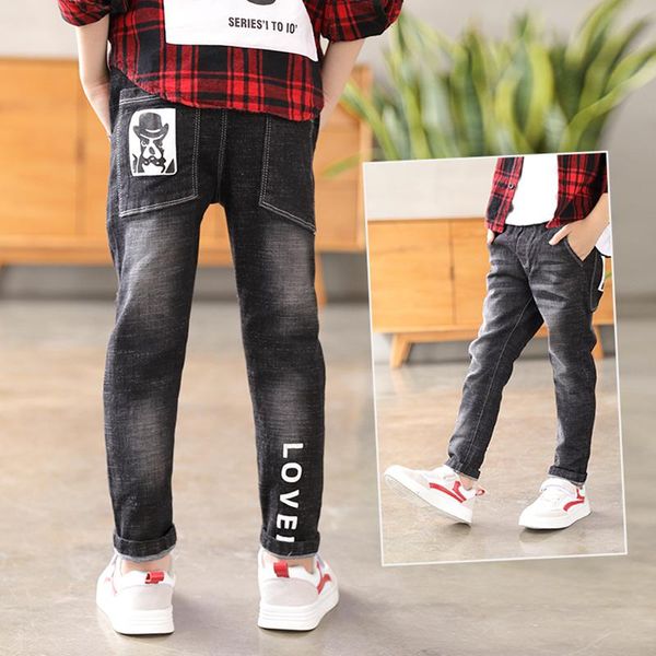 jeans ienens kids boys classic pants denim clothing children baby boy casual bowboy stream long trousers 5-13y, Blue
jeans ienens kids boys classic pants denim clothing children baby boy casual bowboy stream long trousers 5-13y, Blue