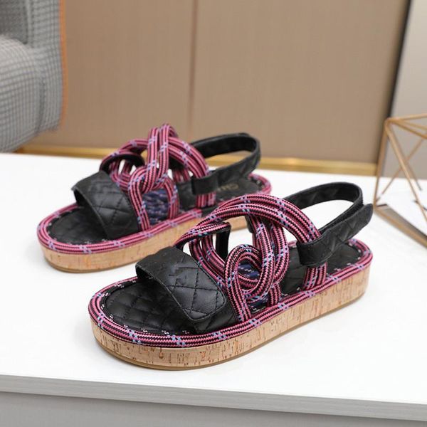 sandals thick bottom casual women genuine leather shoes for mixed color cross band 2021, Black 
sandals thick bottom casual women genuine leather shoes for mixed color cross band 2021, Black