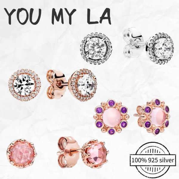 stud earrings real 925 silver for women fashion jewelry fit orignal pan crystal flower trend valentine's day gift, Golden;silver
stud earrings real 925 silver for women fashion jewelry fit orignal pan crystal flower trend valentine's day gift, Golden;silver