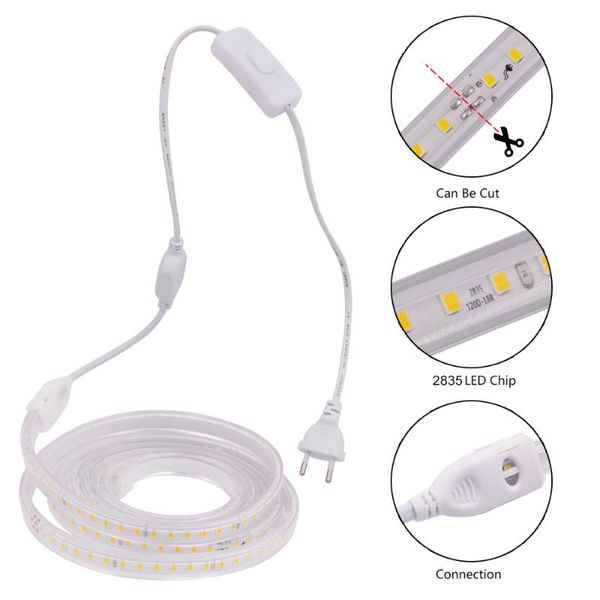strips 2835 120led led strip 220v with eu uk switch plug ip67 waterproof white/warm white/ blue flexible tape ribbon light
strips 2835 120led led strip 220v with eu uk switch plug ip67 waterproof white/warm white/ blue flexible tape ribbon light