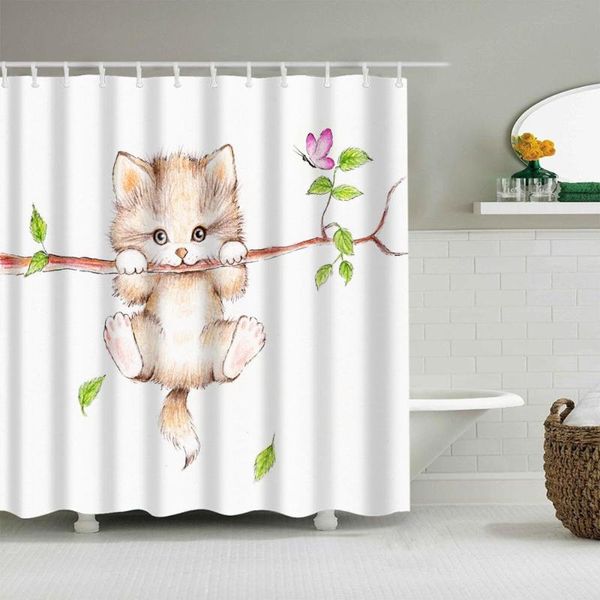 animals shower curtain cartoon cute kitten climbing tree bath accessories with hooks waterproof polyester fabric bathroom decor curtains
animals shower curtain cartoon cute kitten climbing tree bath accessories with hooks waterproof polyester fabric bathroom decor curtains