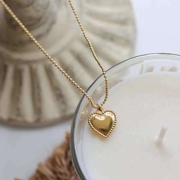 pendant necklaces stainless steel beaded love heart necklace for women clavicle chain gold color mirror polished gift lovers, Silver
pendant necklaces stainless steel beaded love heart necklace for women clavicle chain gold color mirror polished gift lovers, Silver