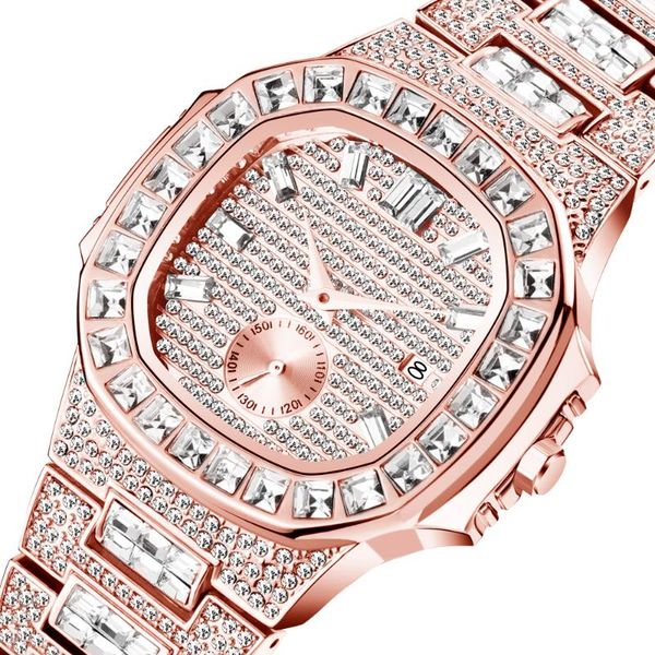 wristwatches hip hop men watches fashion quartz mens watch iced out diamond man wristwatch bling rose full steel male clock xfc, Slivery;brown
wristwatches hip hop men watches fashion quartz mens watch iced out diamond man wristwatch bling rose full steel male clock xfc, Slivery;brown