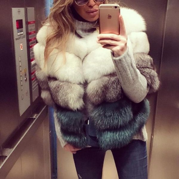women's fur & faux zoepo half sleeve casual coats women fashion winter o neck jackets elegant short female ladies, Black
women's fur & faux zoepo half sleeve casual coats women fashion winter o neck jackets elegant short female ladies, Black