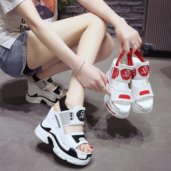 wedges sandal open-toe women sport sandals hollow out outdoor cool platform shoes beach summer 2021, Black
wedges sandal open-toe women sport sandals hollow out outdoor cool platform shoes beach summer 2021, Black