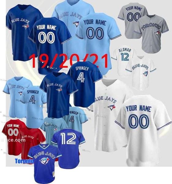 toronto 27 vladimir guerrero jr. blue jays jersey george springer roberto alomar carter randal grichuk smoak royal stroman baseball t-shirt, Blue;black
toronto 27 vladimir guerrero jr. blue jays jersey george springer roberto alomar carter randal grichuk smoak royal stroman baseball t-shirt, Blue;black