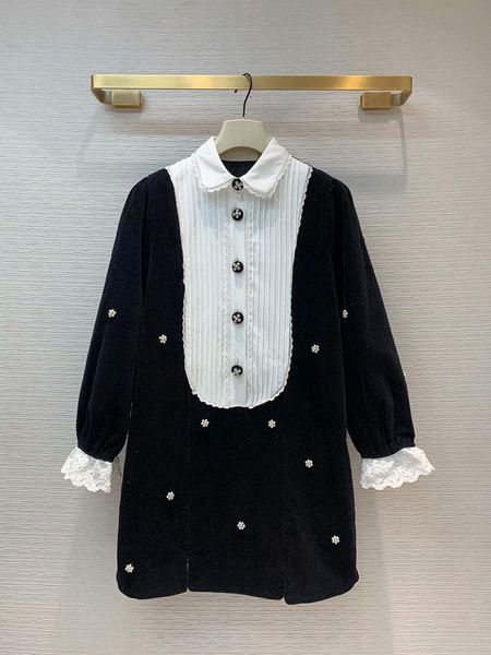 casual dresses 2021 early autumn women's fashion ladies contrast color stitching corduroy midi dress worldwide, Black;gray
casual dresses 2021 early autumn women's fashion ladies contrast color stitching corduroy midi dress worldwide, Black;gray