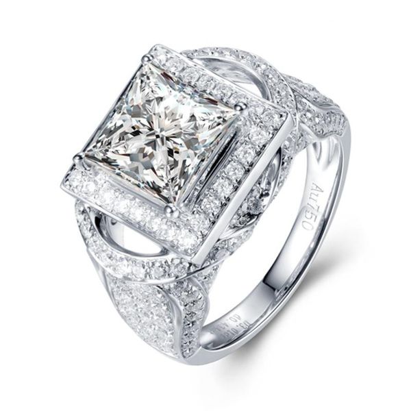 cluster rings luxury d color vvs1 princess cut 1.0ct 5.5mm moissanite engagement ring 14k white gold diamond for women lady, Golden;silver
cluster rings luxury d color vvs1 princess cut 1.0ct 5.5mm moissanite engagement ring 14k white gold diamond for women lady, Golden;silver
