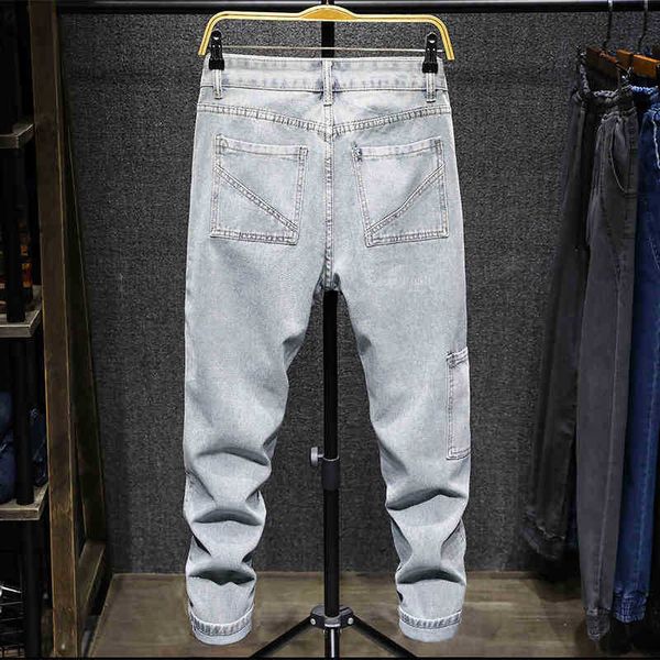 men's jeans jeans men vintage solid color multi-pocket trousers fashion streetwear cotton slim mens hip hop joggers denim pvss, Blue
men's jeans jeans men vintage solid color multi-pocket trousers fashion streetwear cotton slim mens hip hop joggers denim pvss, Blue
