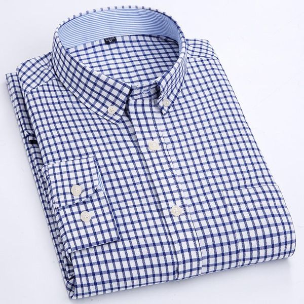 spring male striped plaid dress shirts classic business casual men's oxford long sleeve shirt office style clothes, White;black
spring male striped plaid dress shirts classic business casual men's oxford long sleeve shirt office style clothes, White;black