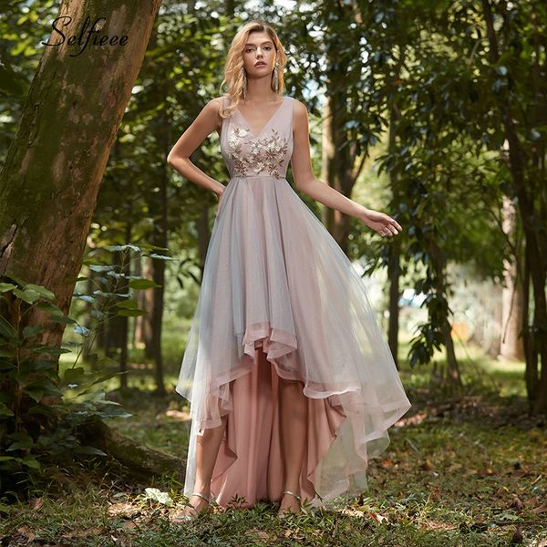 Elegant Ladies Party Dress Asymmetrical Double V-Neck Sleeveless Appliques Sequined Women Dress Long Formal Dress Robe Femme, Pink
Elegant Ladies Party Dress Asymmetrical Double V-Neck Sleeveless Appliques Sequined Women Dress Long Formal Dress Robe Femme, Pink