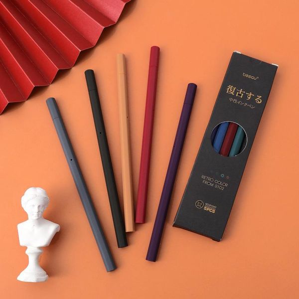 gel pens vintage pen set simple 0.5mm ballpoint creative smooth neutral kawaii school supplies chinsese style stationery
gel pens vintage pen set simple 0.5mm ballpoint creative smooth neutral kawaii school supplies chinsese style stationery