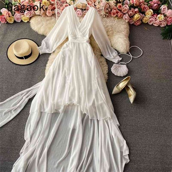 woman dress spring autumn solid lantern sleeve beach style floor-length dresses fashion wild vestido feminino 210531, Black;gray
woman dress spring autumn solid lantern sleeve beach style floor-length dresses fashion wild vestido feminino 210531, Black;gray