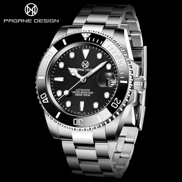 fixed design make watch 40mm men mechanical luxury automatic 100m waterproof japan nh35 clock montre homme, Slivery;brown
fixed design make watch 40mm men mechanical luxury automatic 100m waterproof japan nh35 clock montre homme, Slivery;brown