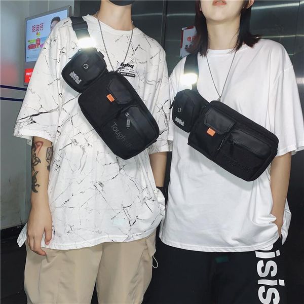 street fashion men's waist bagsins all-match chest bag waterproof oxford cloth messenger bolsa de cintura masculina bags
street fashion men's waist bagsins all-match chest bag waterproof oxford cloth messenger bolsa de cintura masculina bags