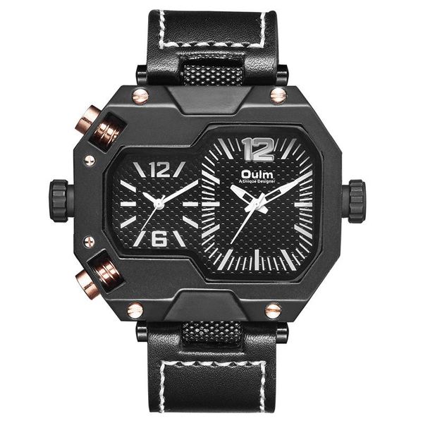wristwatches oulm watches men fashion unique irregular dial watch military sports quartz montre homme, Slivery;brown
wristwatches oulm watches men fashion unique irregular dial watch military sports quartz montre homme, Slivery;brown