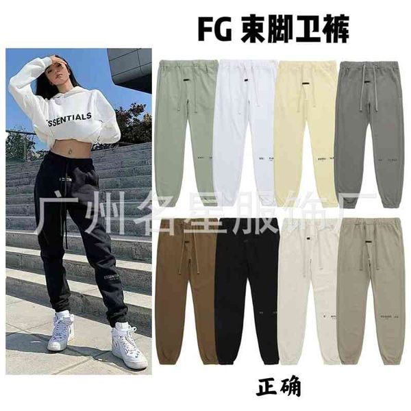 correct fg high street tide br autumn winter new rich ess reflective printing men's and women's leggings, Black
correct fg high street tide br autumn winter new rich ess reflective printing men's and women's leggings, Black