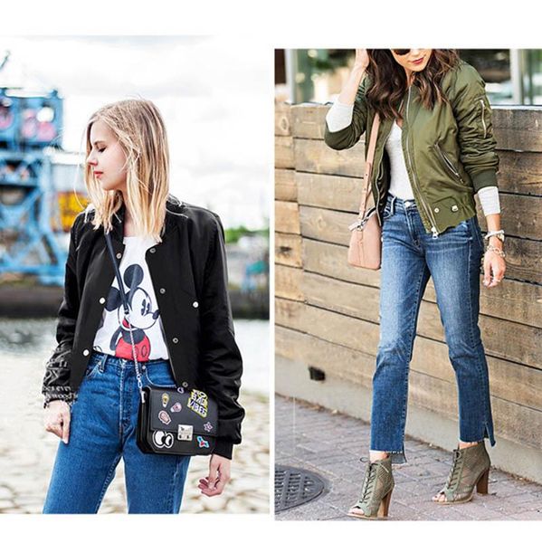 causal women jackets solid color ladies zipper up bomber outwear autumn long sleeve short thin slim casual pocket biker coats women's, Black;brown
causal women jackets solid color ladies zipper up bomber outwear autumn long sleeve short thin slim casual pocket biker coats women's, Black;brown