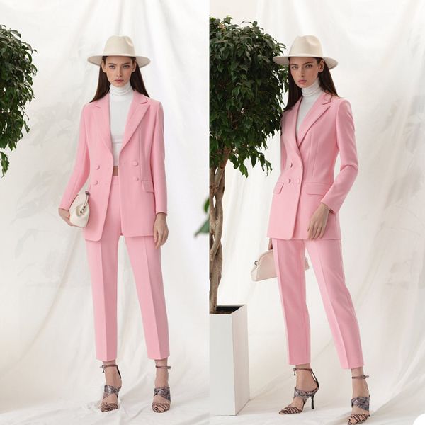 graceful pink blazer suits women 2 pieces slim fit double breasted evening party prom office lady outfit tuxedos (jacket+pants), Black;red
graceful pink blazer suits women 2 pieces slim fit double breasted evening party prom office lady outfit tuxedos (jacket+pants), Black;red