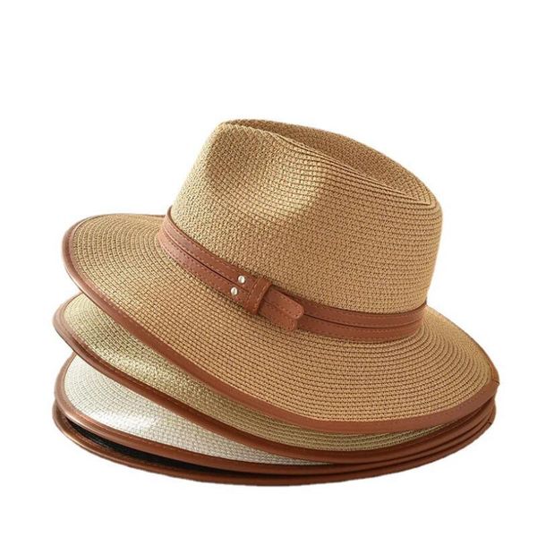 stingy brim hats men women fedora panama straw hat ladies sun jazz cap wide with buckle belt beach summer trilby retro unisex, Blue;gray
stingy brim hats men women fedora panama straw hat ladies sun jazz cap wide with buckle belt beach summer trilby retro unisex, Blue;gray
