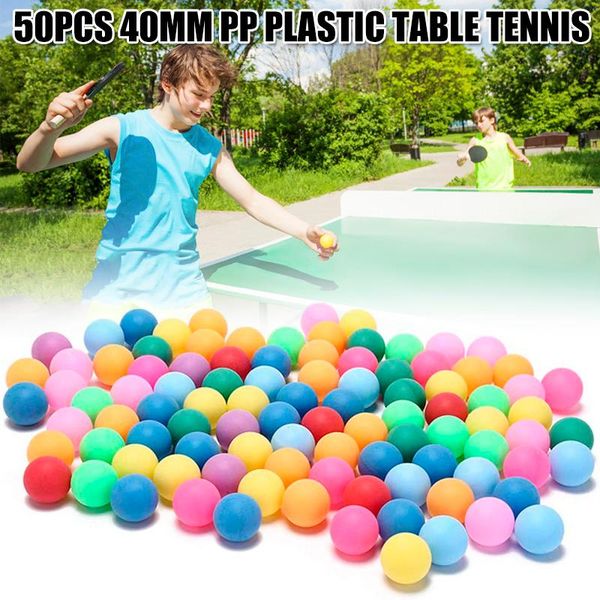 40mm table tennis balls 2.4g random colours 50pcs for games outdoor sport als88
40mm table tennis balls 2.4g random colours 50pcs for games outdoor sport als88