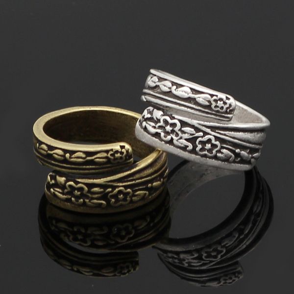 simple and exquisite flower opening ring trendy men's women's h fashion personalized, Silver
simple and exquisite flower opening ring trendy men's women's h fashion personalized, Silver