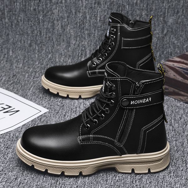 martin boots men's winter high shoes british style black work clothes fashion middle inner motorcycle leather
martin boots men's winter high shoes british style black work clothes fashion middle inner motorcycle leather