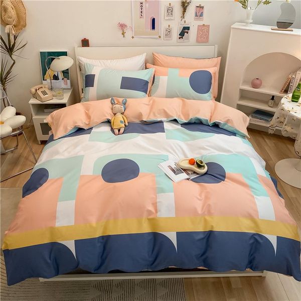 bedding sets stylish simple printing cotton household set cute kawaii duvet cover bed linen fitted sheet pillowcases 4pcs textile
bedding sets stylish simple printing cotton household set cute kawaii duvet cover bed linen fitted sheet pillowcases 4pcs textile