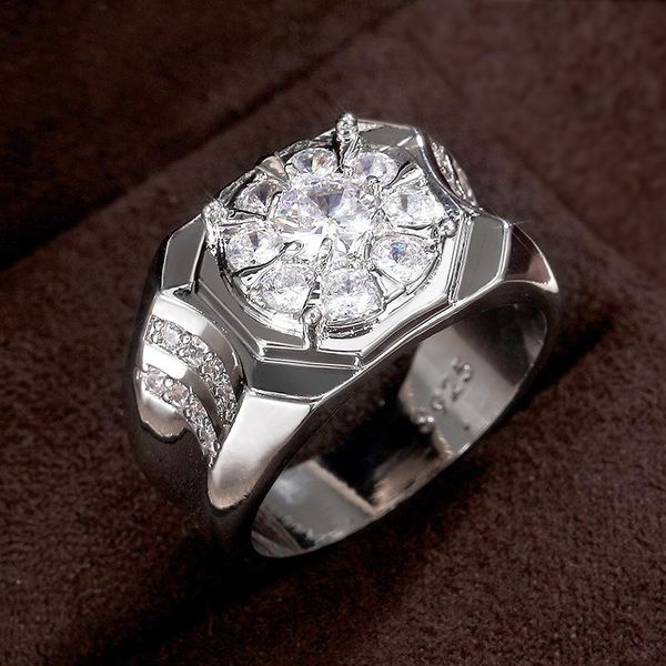 silver plated ring luxury creative white round shiny broken cubic zirconia rings for men trendy engagement jewelry wedding band, Slivery;golden
silver plated ring luxury creative white round shiny broken cubic zirconia rings for men trendy engagement jewelry wedding band, Slivery;golden