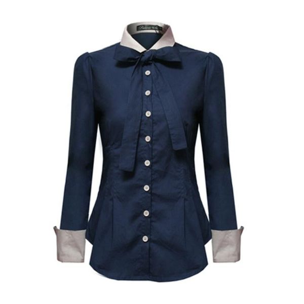 women's bow chiffon blouse doll collar full&short sleeve korean fashion ol casual solid bottoming button down office shirts blouses &, White
women's bow chiffon blouse doll collar full&short sleeve korean fashion ol casual solid bottoming button down office shirts blouses &, White