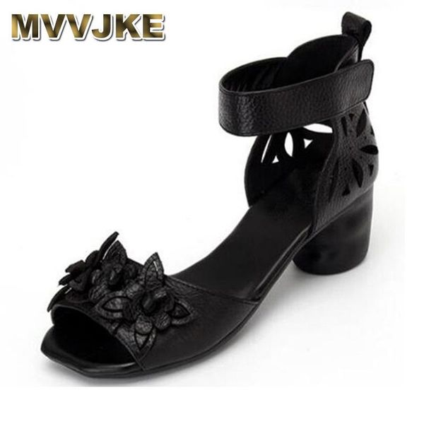 dress shoes mvvjke 2021 fish head flowers retro genuine leather summer women sandals thick with comfortable, Black
dress shoes mvvjke 2021 fish head flowers retro genuine leather summer women sandals thick with comfortable, Black