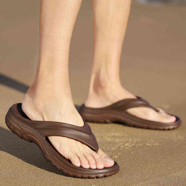 slippers brown men's flip flops comfortable soft slippers men outdoor beach shoes casual platform designer flip flops 220308, Black
slippers brown men's flip flops comfortable soft slippers men outdoor beach shoes casual platform designer flip flops 220308, Black