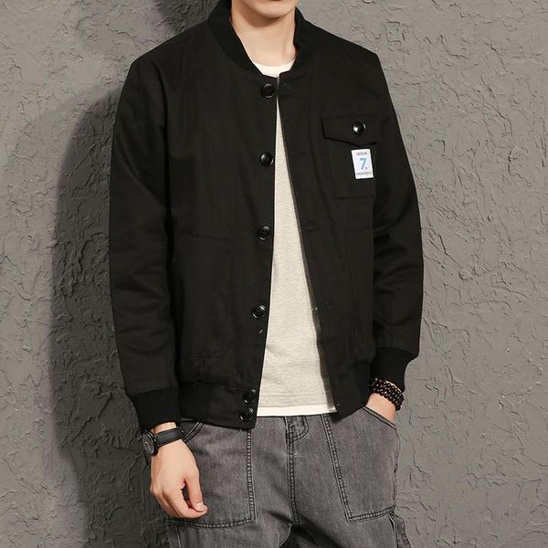 men's jackets spring and autumn japanese collars jacket casual fashion large size, Black;brown
men's jackets spring and autumn japanese collars jacket casual fashion large size, Black;brown