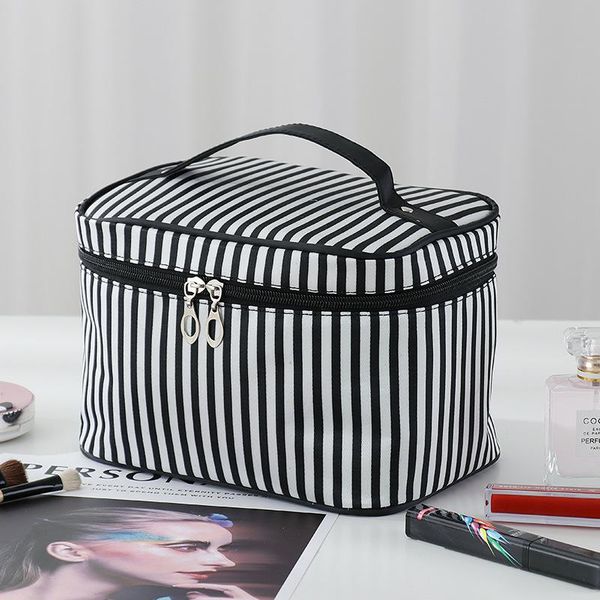pc large striped cosmetic case women waterproof make up bag travel toiletry organizer storage bags portable makeup wash pouch & cases
pc large striped cosmetic case women waterproof make up bag travel toiletry organizer storage bags portable makeup wash pouch & cases