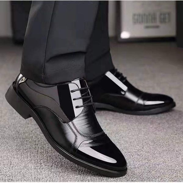 luxury business oxford leather shoes men breathable rubber formal dress male office wedding flats footwear mocassin homme, Black
luxury business oxford leather shoes men breathable rubber formal dress male office wedding flats footwear mocassin homme, Black