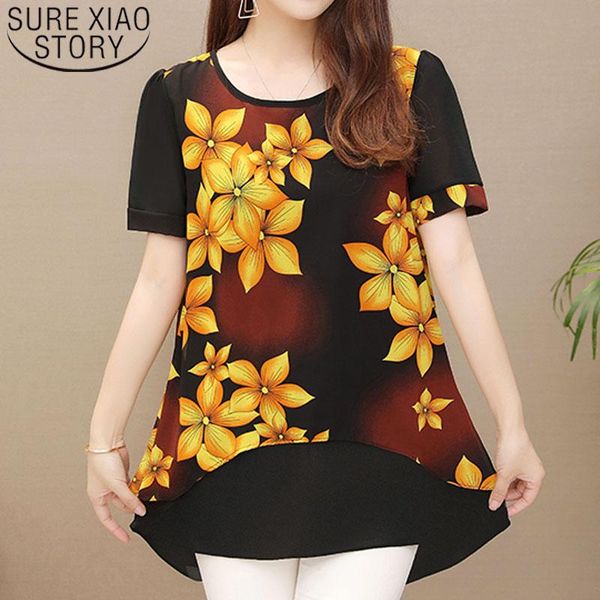 women's blouses & shirts womens and 2021 ladies chiffon blouse shirt short floral for women 4xl5xl plus size 4424 50, White
women's blouses & shirts womens and 2021 ladies chiffon blouse shirt short floral for women 4xl5xl plus size 4424 50, White